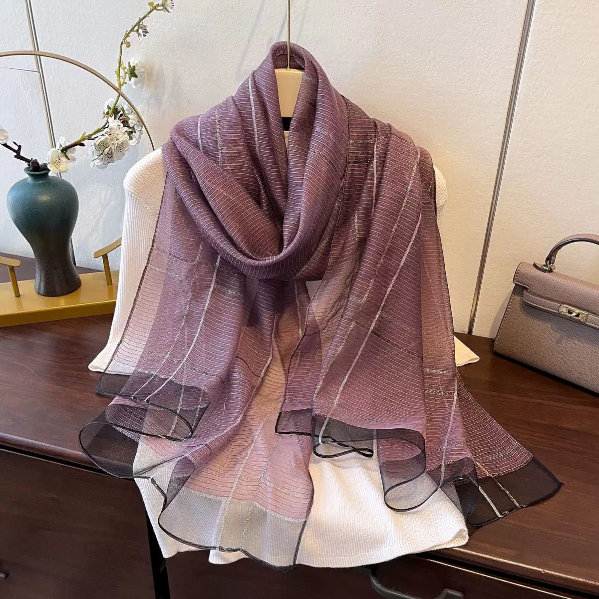 Scarf Iced silk