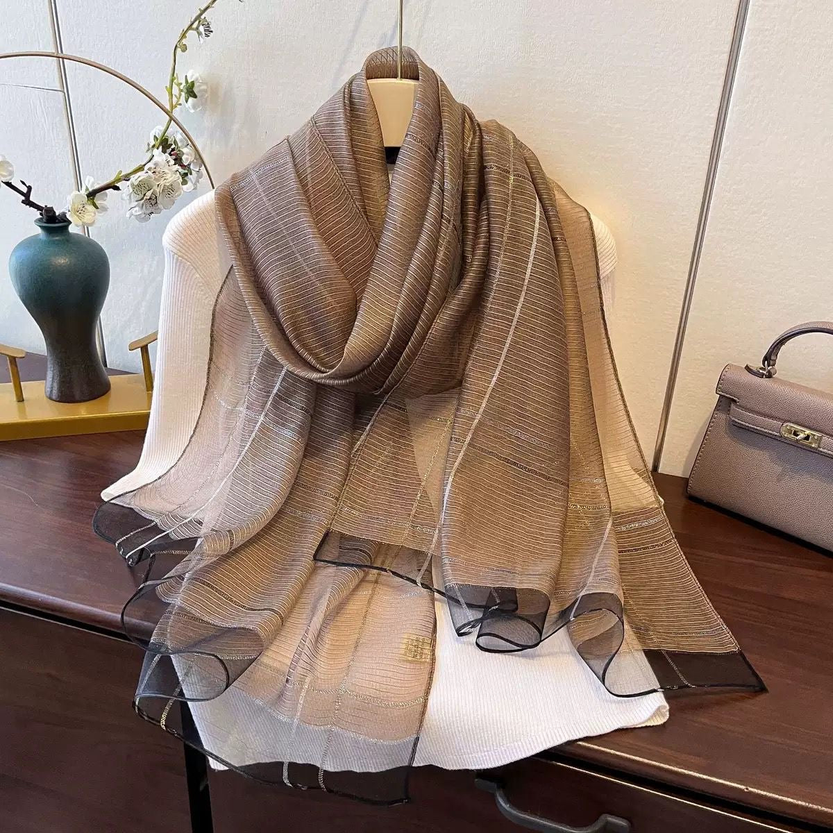 Scarf Iced silk