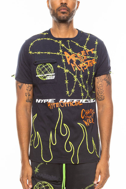 Hype Official Print Tshirt-7