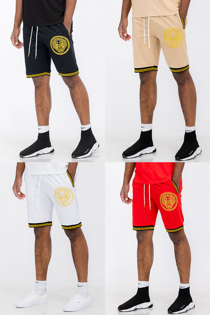 Lion Head Shorts-1