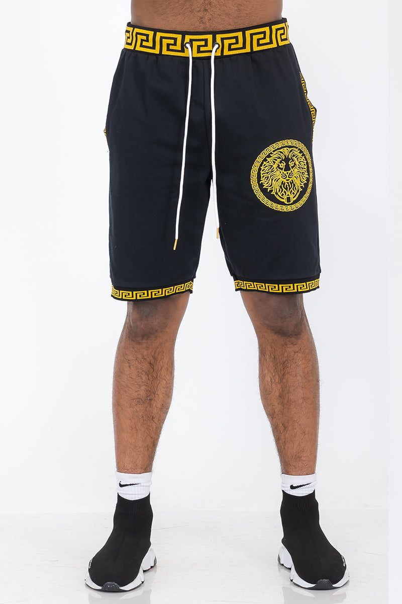 Lion Head Shorts-2