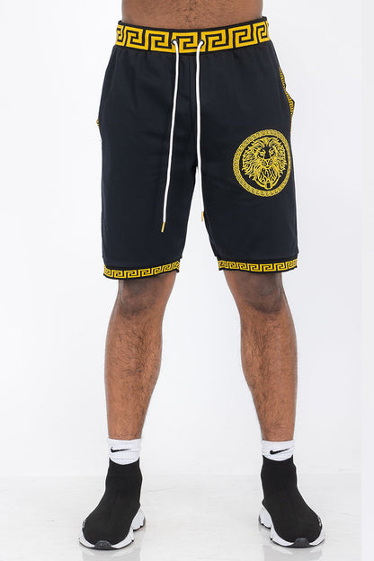 Lion Head Shorts-2