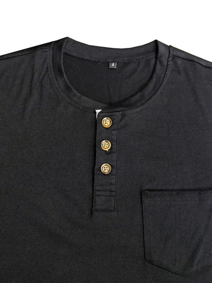 Men's long-sleeved t-shirt foreign trade t-shirt solid color  bottoming shirt