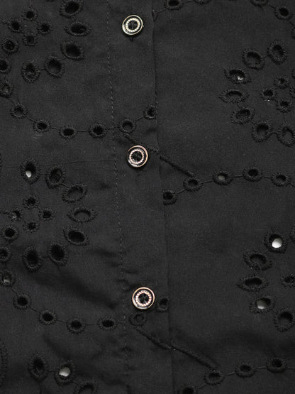 New solid color lace patchwork shirt top
