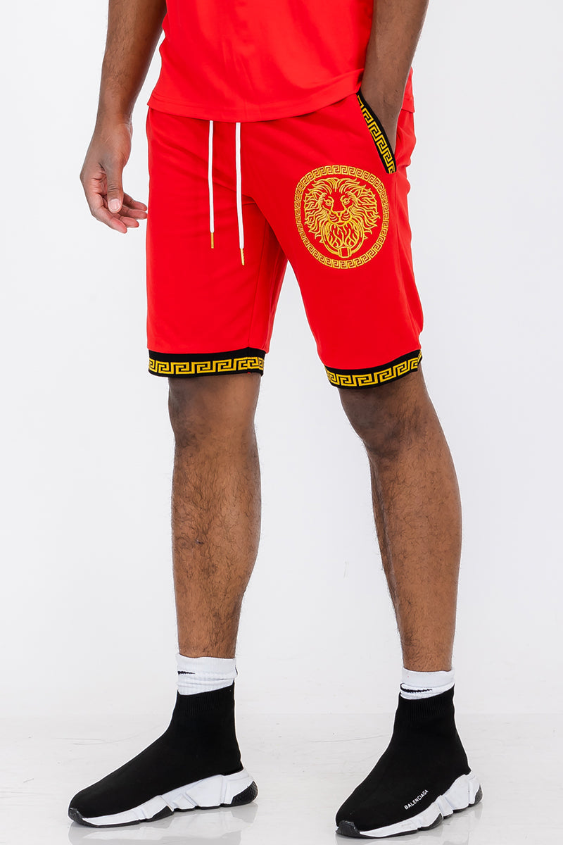 Lion Head Shorts-6